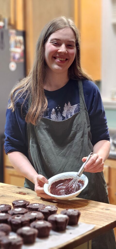 woman with a whisk 