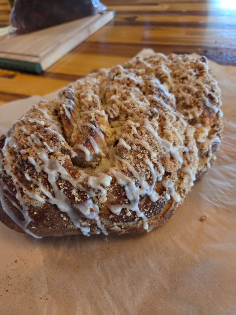 cheese Danish babka