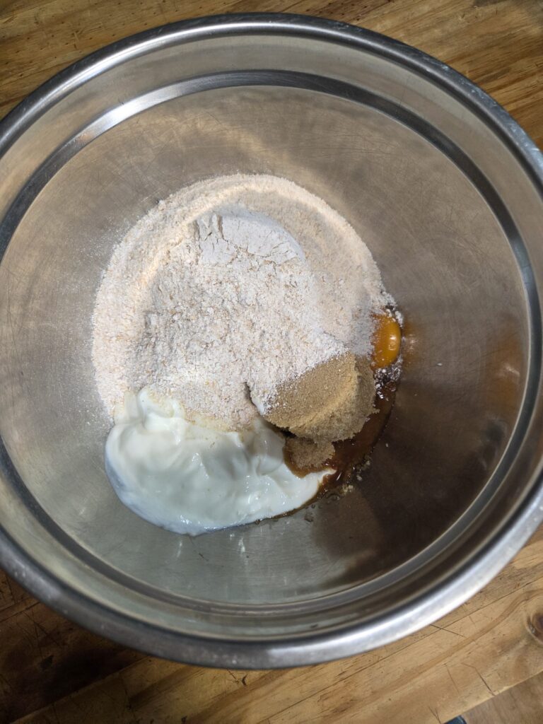 ingredients in the bowl
