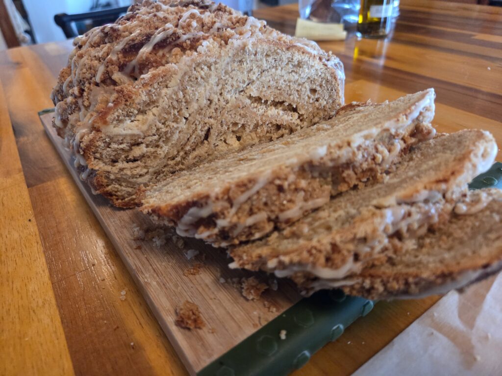 sliced babka