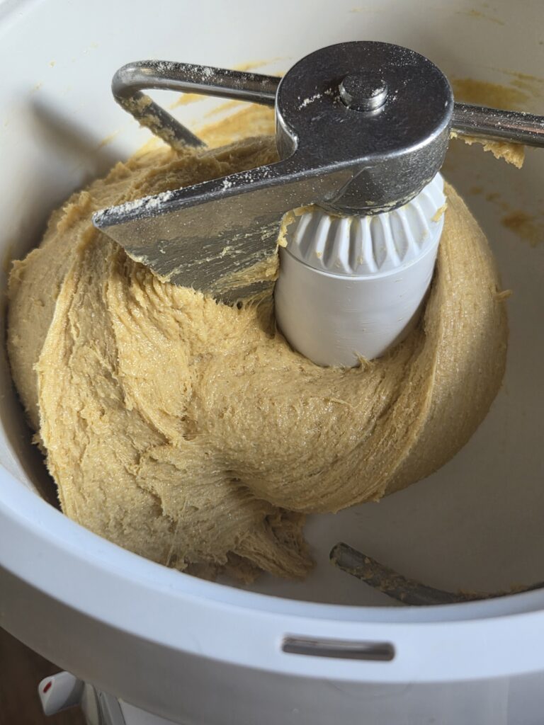 babka dough forming