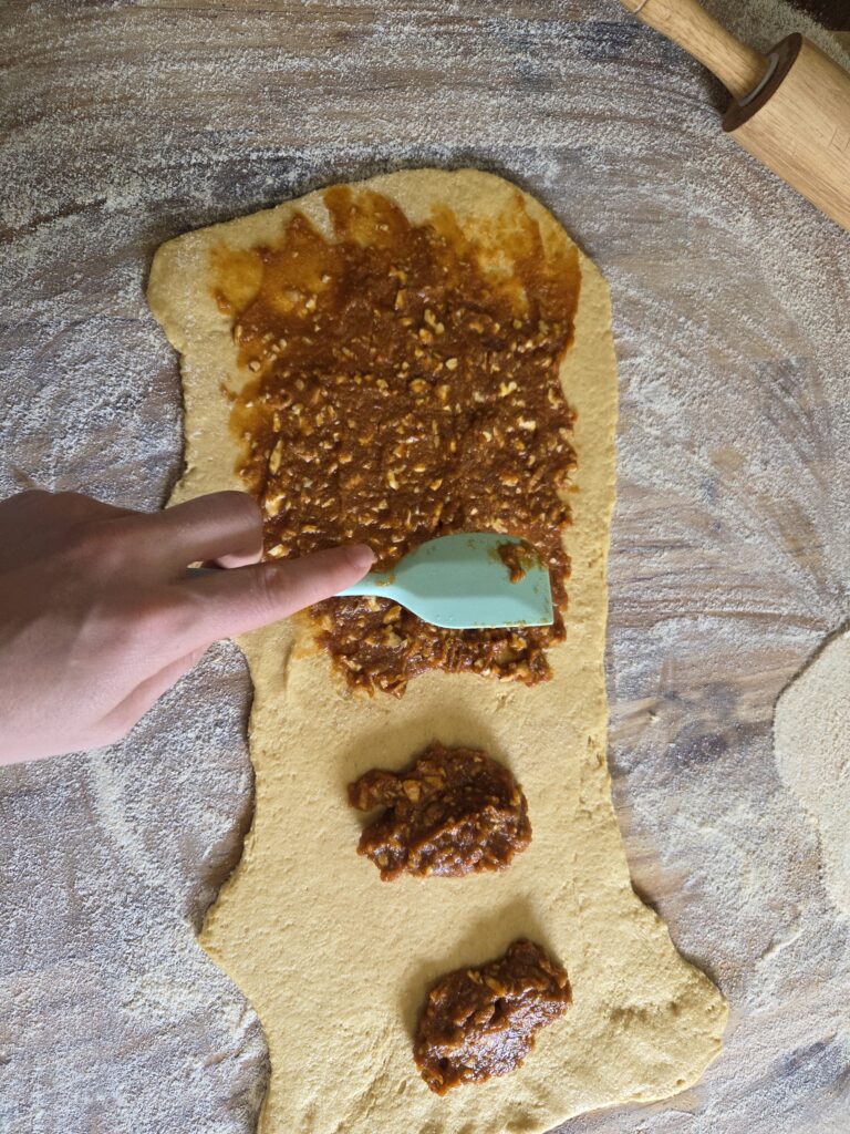 spreading filling