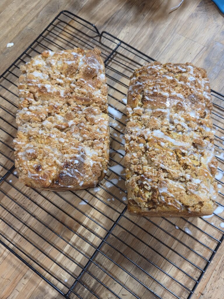 2 loaves of Babka