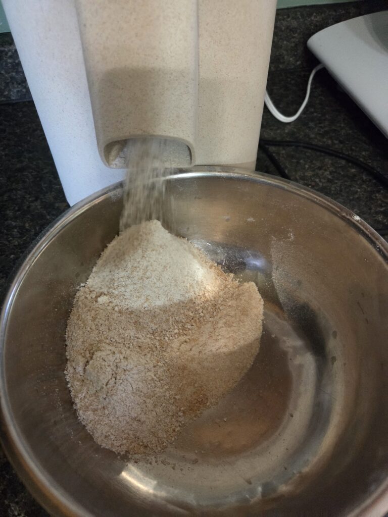 Milling flour