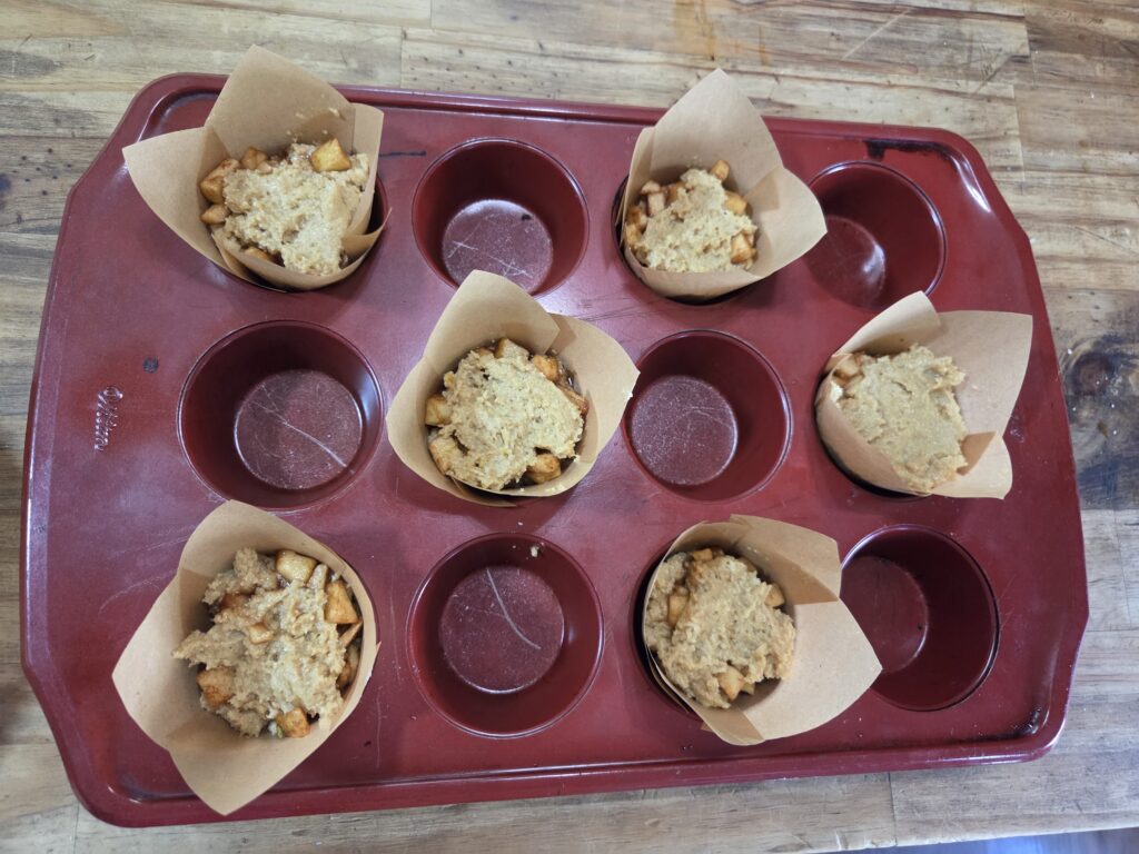 muffin batter